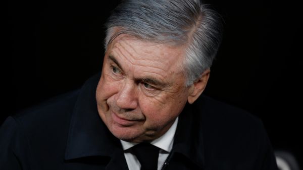 Soccer Football - LaLiga - Real Madrid v Deportivo Alaves - Santiago Bernabeu, Madrid, Spain - February 19, 2022 Real Madrid coach Carlo Ancelotti before the match Soccer Football - LaLiga - Real Madrid v Deportivo Alaves - Santiago Bernabeu, Madrid, Spain - February 19, 2022 Real Madrid coach Carlo Ancelotti before the match - Sputnik International