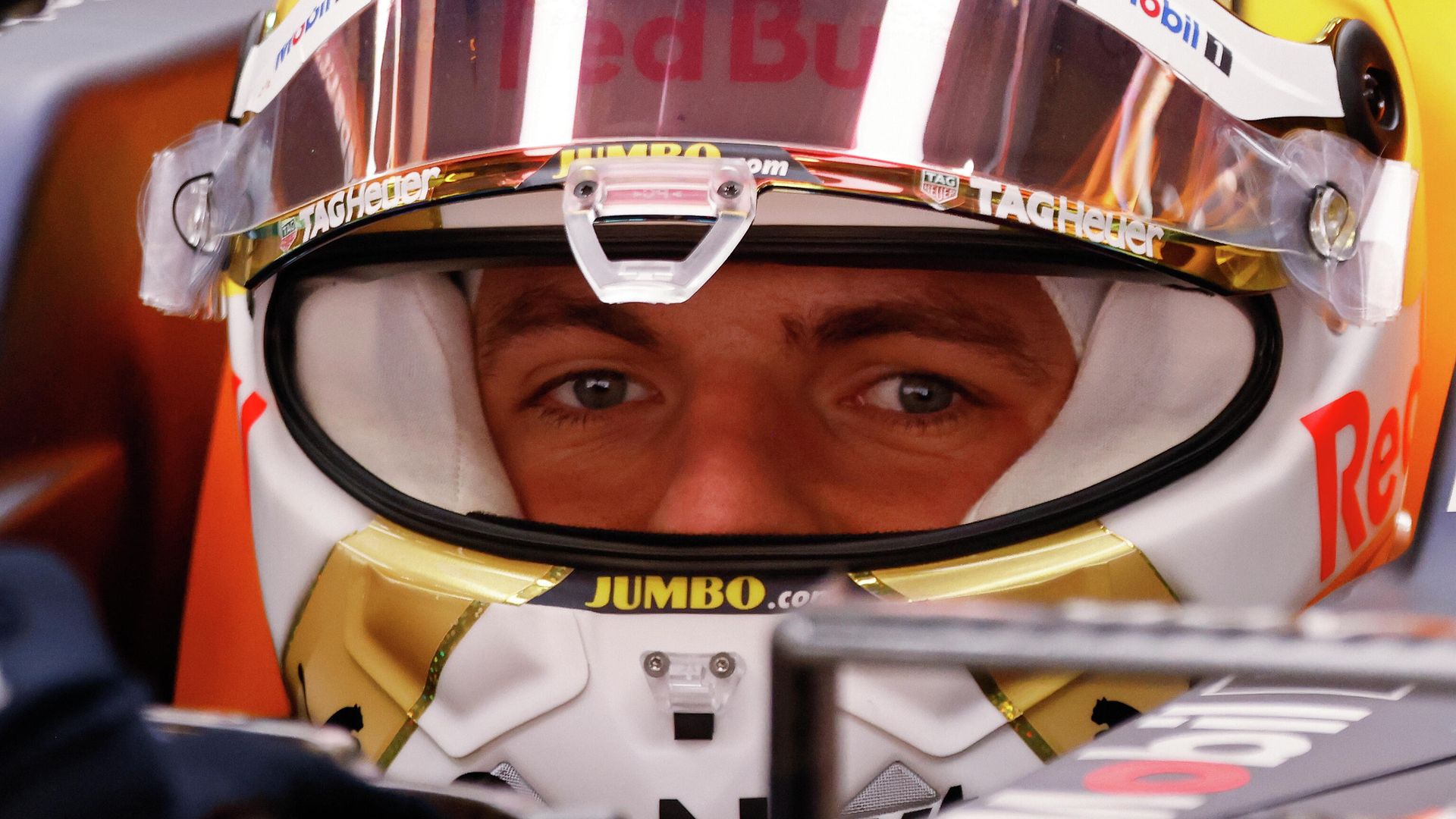 Red Bull driver Max Verstappen of the Netherlands sits in his car during a Formula One pre-season testing session at the Catalunya racetrack in Montmelo, just outside of Barcelona, Spain, Wednesday, Feb. 23, 2022 - Sputnik International, 1920, 03.03.2022