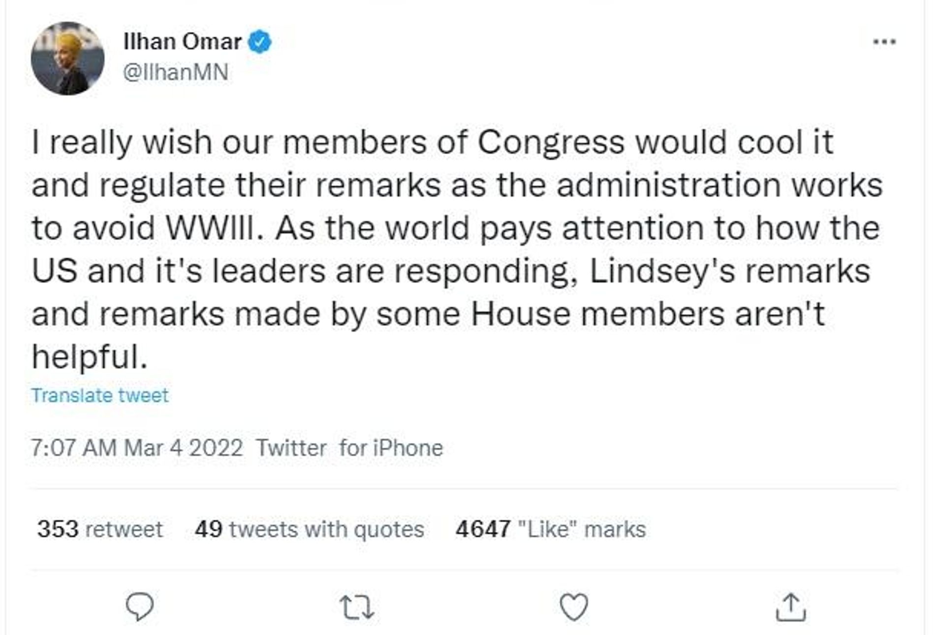 screenshot, Twitter - Sputnik International, 1920, 04.03.2022