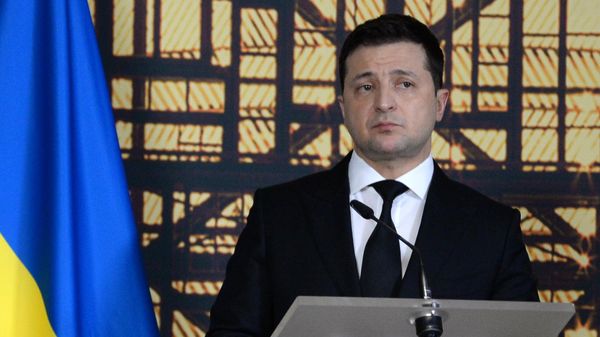 Ukrainian President Volodymyr Zelensky - Sputnik International