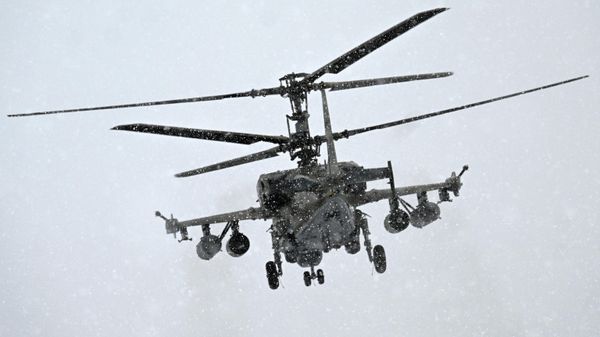 A Kamov Ka-52M helicopter - Sputnik International