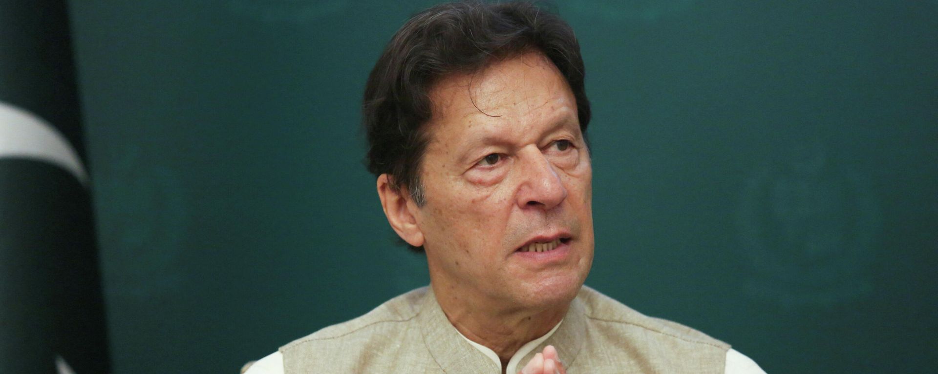 Pakistan's Prime Minister Imran Khan speaks during an interview with Reuters in Islamabad, Pakistan June 4, 2021. - Sputnik International, 1920, 01.04.2022