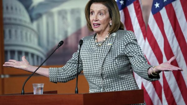 Speaker of the House Nancy Pelosi gestures as she speaks during a news conference at the U.S. Capitol in Washington March 3, 2022 - Sputnik International