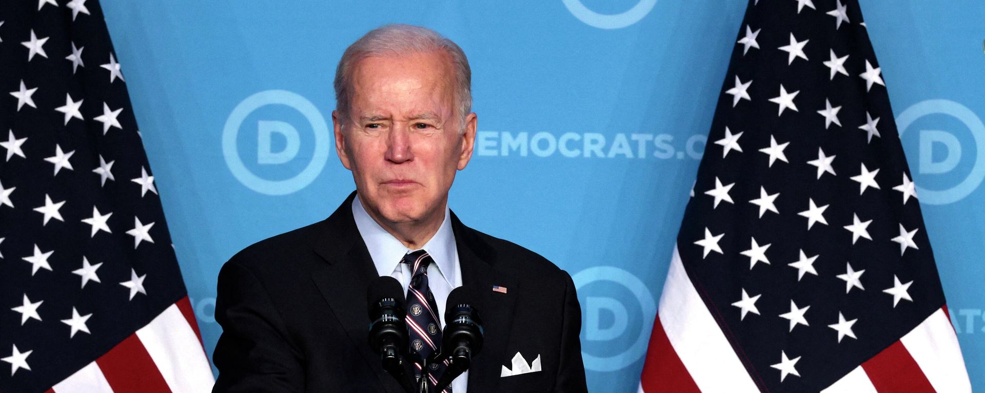 U.S. President Joe Biden gives remarks a the DNC Winter Meeting at the Washington Hilton Hotel on March 10, 2022 in Washington, DC - Sputnik International, 1920, 19.03.2022