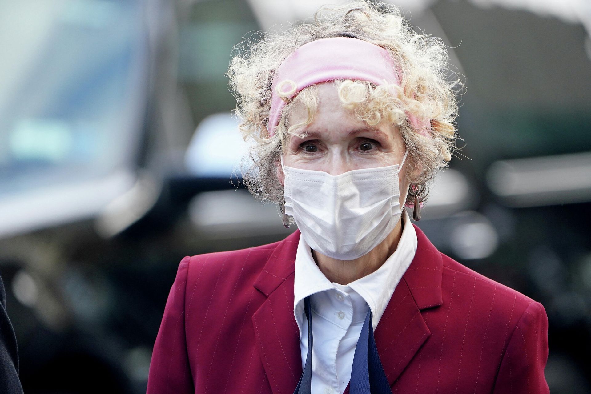 U.S. President Donald Trump rape accuser E. Jean Carroll arrives for her hearing at federal court during the coronavirus disease (COVID-19) pandemic in the Manhattan borough of New York City, New York, U.S., October 21, 2020 - Sputnik International, 1920, 11.03.2022