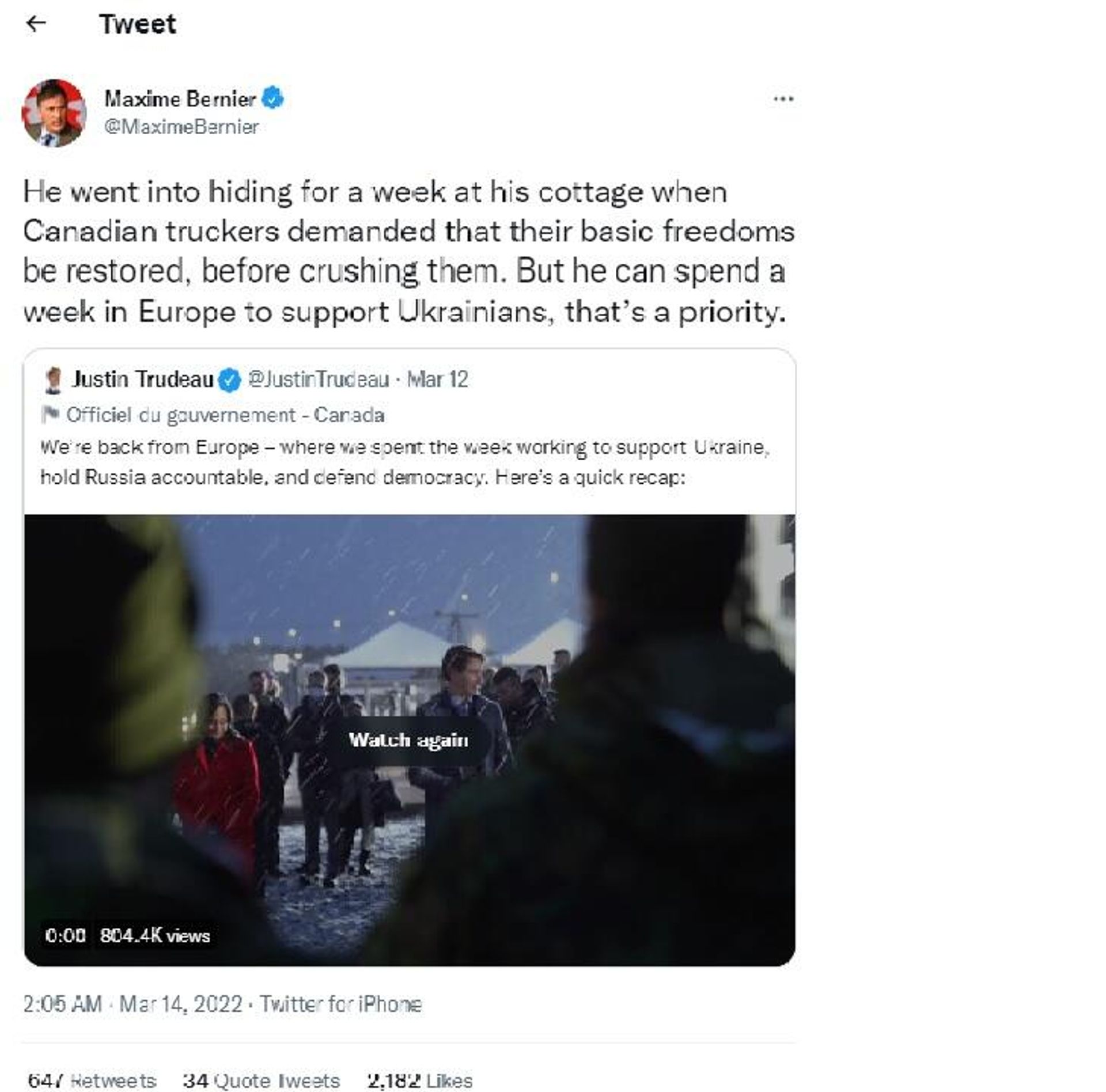 Trudeau faces backlash - Sputnik International, 1920, 14.03.2022