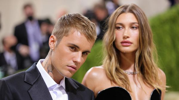 NEW YORK, NEW YORK - SEPTEMBER 13: Justin Bieber and Hailey Bieber attend The 2021 Met Gala Celebrating In America: A Lexicon Of Fashion at Metropolitan Museum of Art on September 13, 2021 in New York City. NEW YORK, NEW YORK - SEPTEMBER 13: Justin Bieber and Hailey Bieber attend The 2021 Met Gala Celebrating In America: A Lexicon Of Fashion at Metropolitan Museum of Art on September 13, 2021 in New York City. - Sputnik International