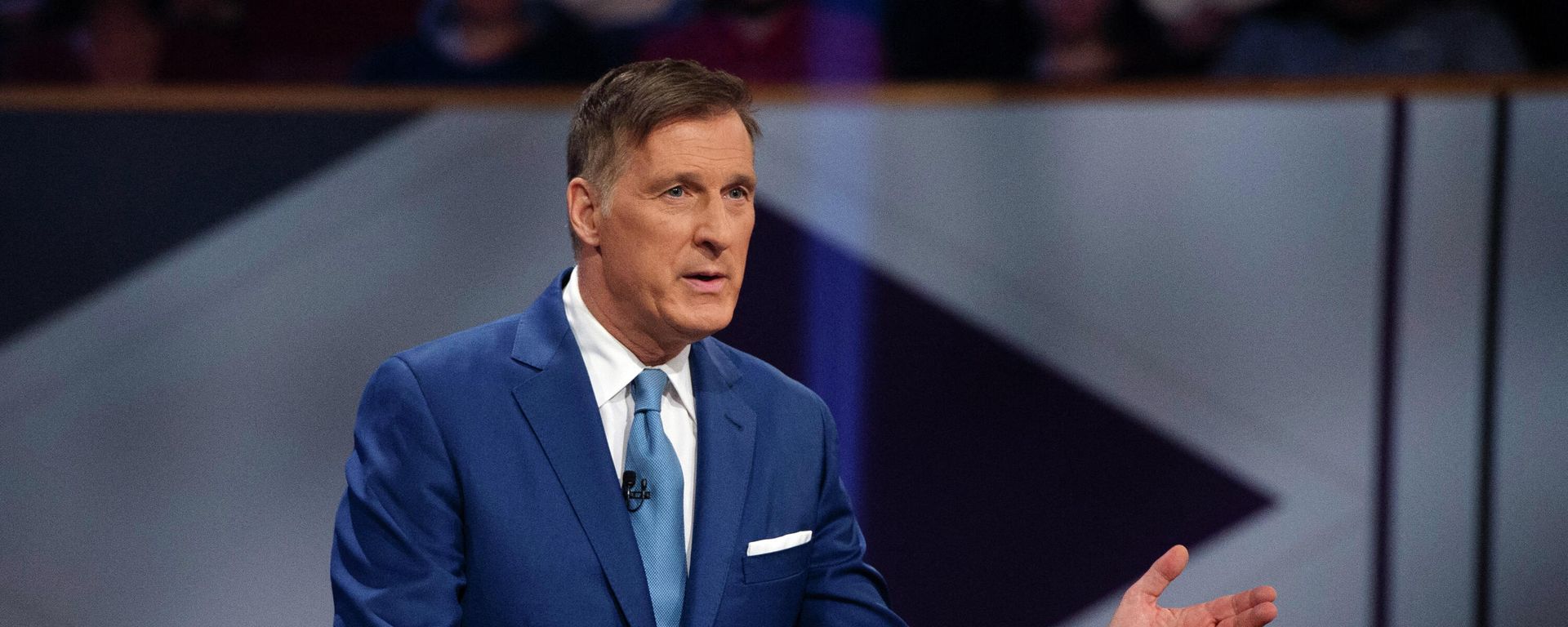 People's Party of Canada leader Maxime Bernier speaks during the Federal Leaders Debate in Gatineau, Quebec on October 7, 2019 - Sputnik International, 1920, 16.03.2022