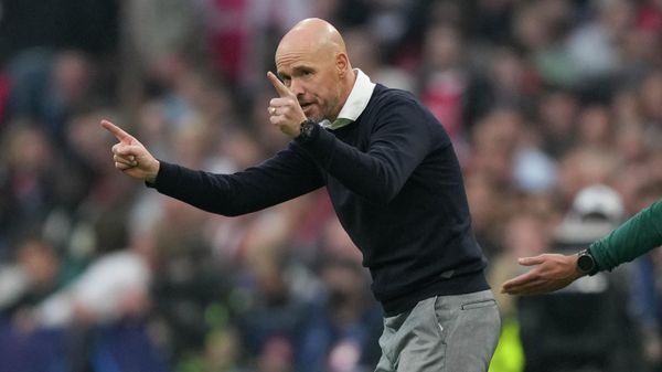 Ajax's head coach Erik ten Hag gives instructions from the side line during the Champions League group C soccer match between Ajax and Besiktas at the Johan Cruyff ArenA in Amsterdam in Amsterdam, Netherlands, Tuesday, Sept. 28, 2021 Ajax's head coach Erik ten Hag gives instructions from the side line during the Champions League group C soccer match between Ajax and Besiktas at the Johan Cruyff ArenA in Amsterdam in Amsterdam, Netherlands, Tuesday, Sept. 28, 2021 - Sputnik International