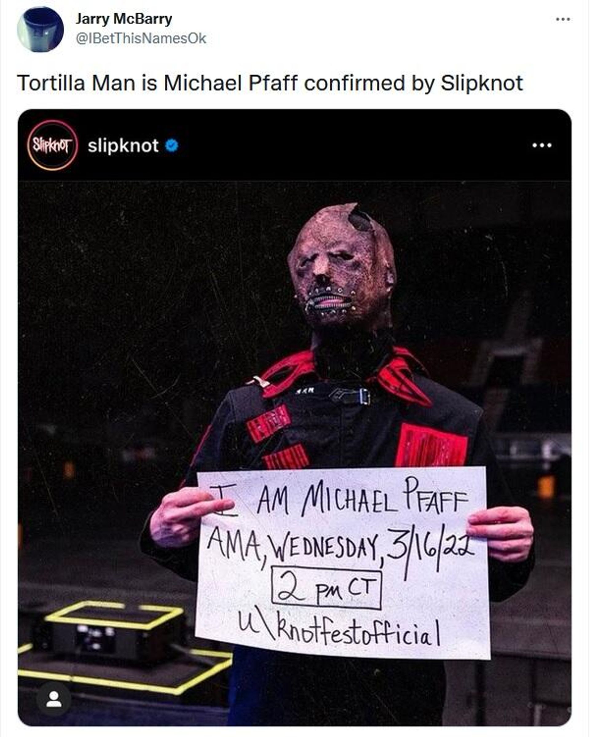 New Slipknot member confirmed - Sputnik International, 1920, 17.03.2022