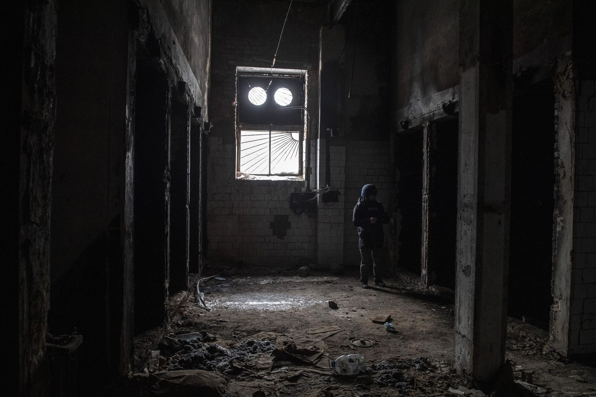 Inside Aidar's makeshift illegal prison. Photo taken 10 March, 2022. - Sputnik International, 1920, 17.03.2022