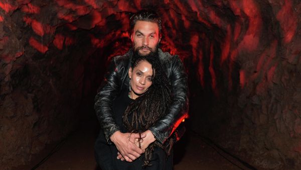 Actors Lisa Bonet and Jason Momoa attend a screening of Sundance Channel's The Red Road at The Bronson Caves at Griffith Park on February 24, 2014 in Los Angeles, California - Sputnik International