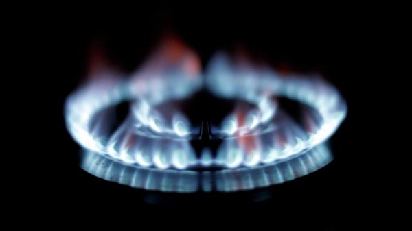 Flames from a gas burner on a cooker are seen February 1, 2017 in this illustration photo taken in a private home in Nice, France.  Picture taken February 1, 2017 - Sputnik International