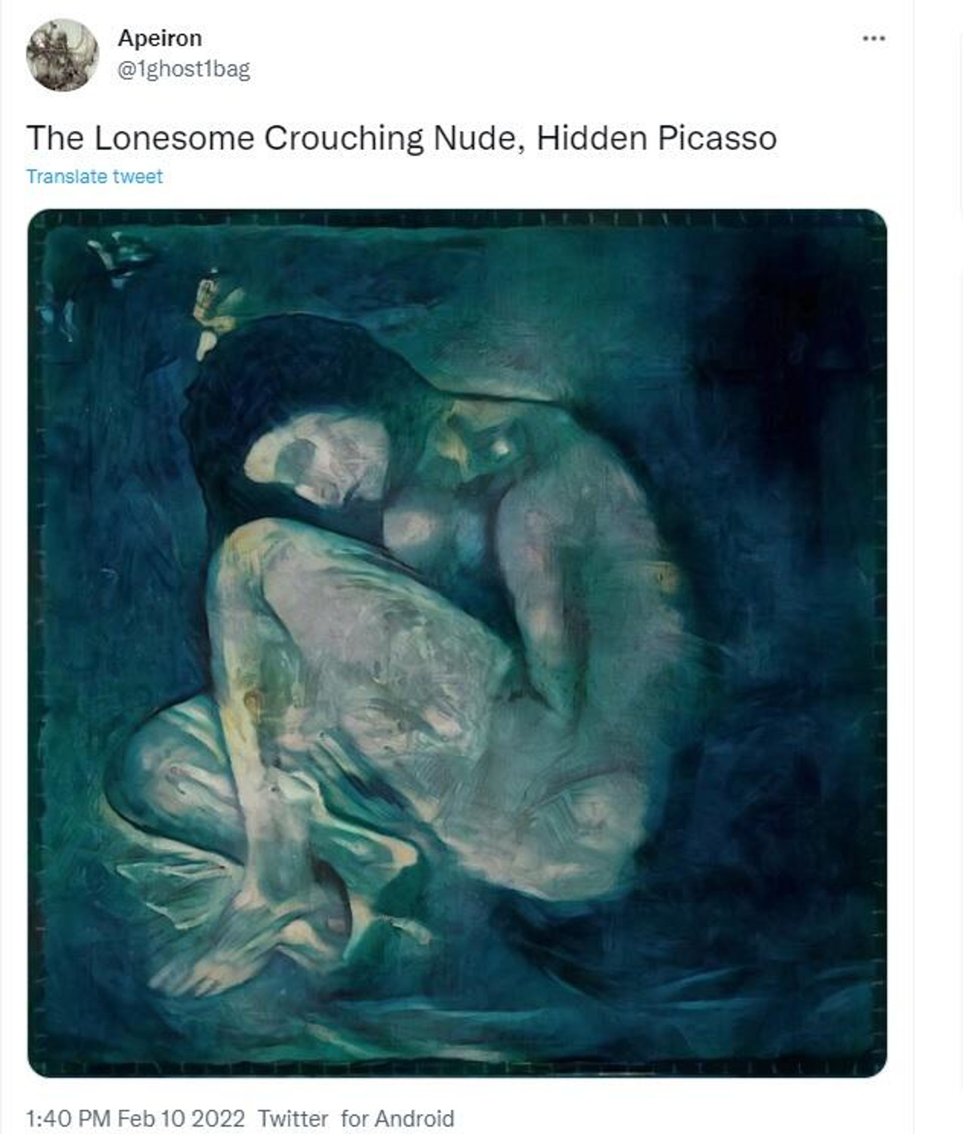 Picasso's hidden painting Picasso's hidden painting - Sputnik International, 1920, 20.03.2022