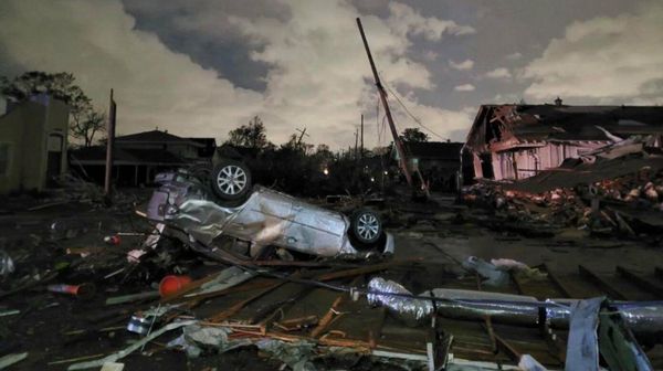 Tornado damage in the US Southeast. Photo cred: @reggieart on Instagram - Sputnik International