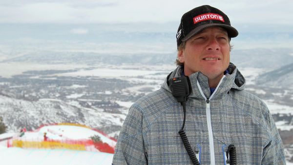 PARK CITY, UT - FEBRUARY 10: Peter Foley, U.S. Snowboarding Head Coach, watches training prior to snowboard cross qualification during the Sprint U.S. Grand Prix at The Canyons Ski Resort on February 10, 2012 in Park City, Utah - Sputnik International