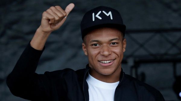 FILE PHOTO: France soccer team player Kylian Mbappe reacts to the crowd at Leo Lagrange stadium in Bondy near Paris, France, to mark France's victory in the 2018 Russia Soccer World Cup, October 17, 2018. REUTERS/Benoit Tessier/File Photo - Sputnik International