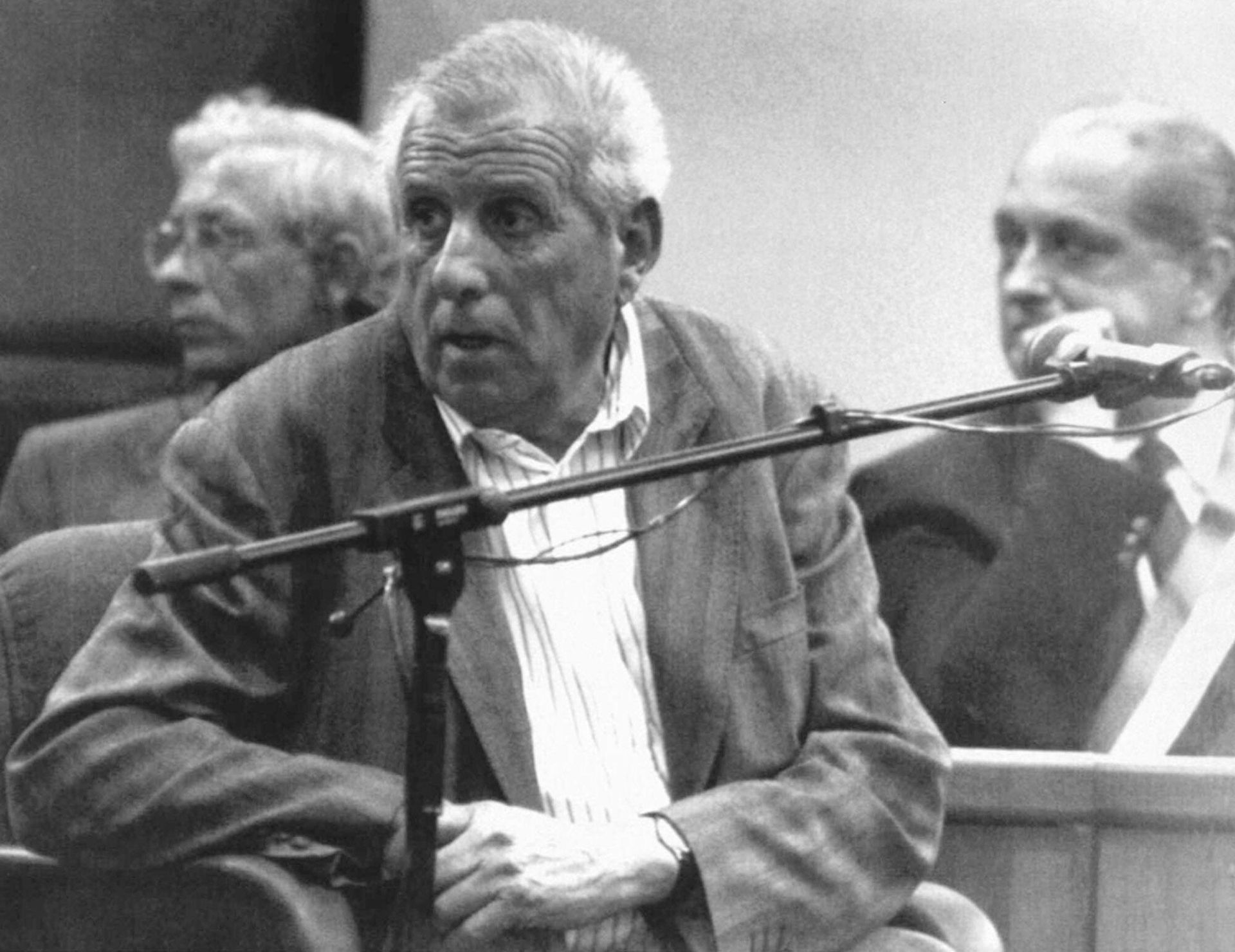 ** FILE ** Mario Vanni in an undated file photo taken during the trial for the murder, between 1974 and 1985, of seven couples in the outskirts of Florence, Italy's worst killing spree, known as the murders of the monster of Florence. Vanni was questioned again by investigators Thursday, Dec. 16, 2004. ** FILE ** Mario Vanni in an undated file photo taken during the trial for the murder, between 1974 and 1985, of seven couples in the outskirts of Florence, Italy's worst killing spree, known as the murders of the monster of Florence. Vanni was questioned again by investigators Thursday, Dec. 16, 2004. - Sputnik International, 1920, 26.03.2022