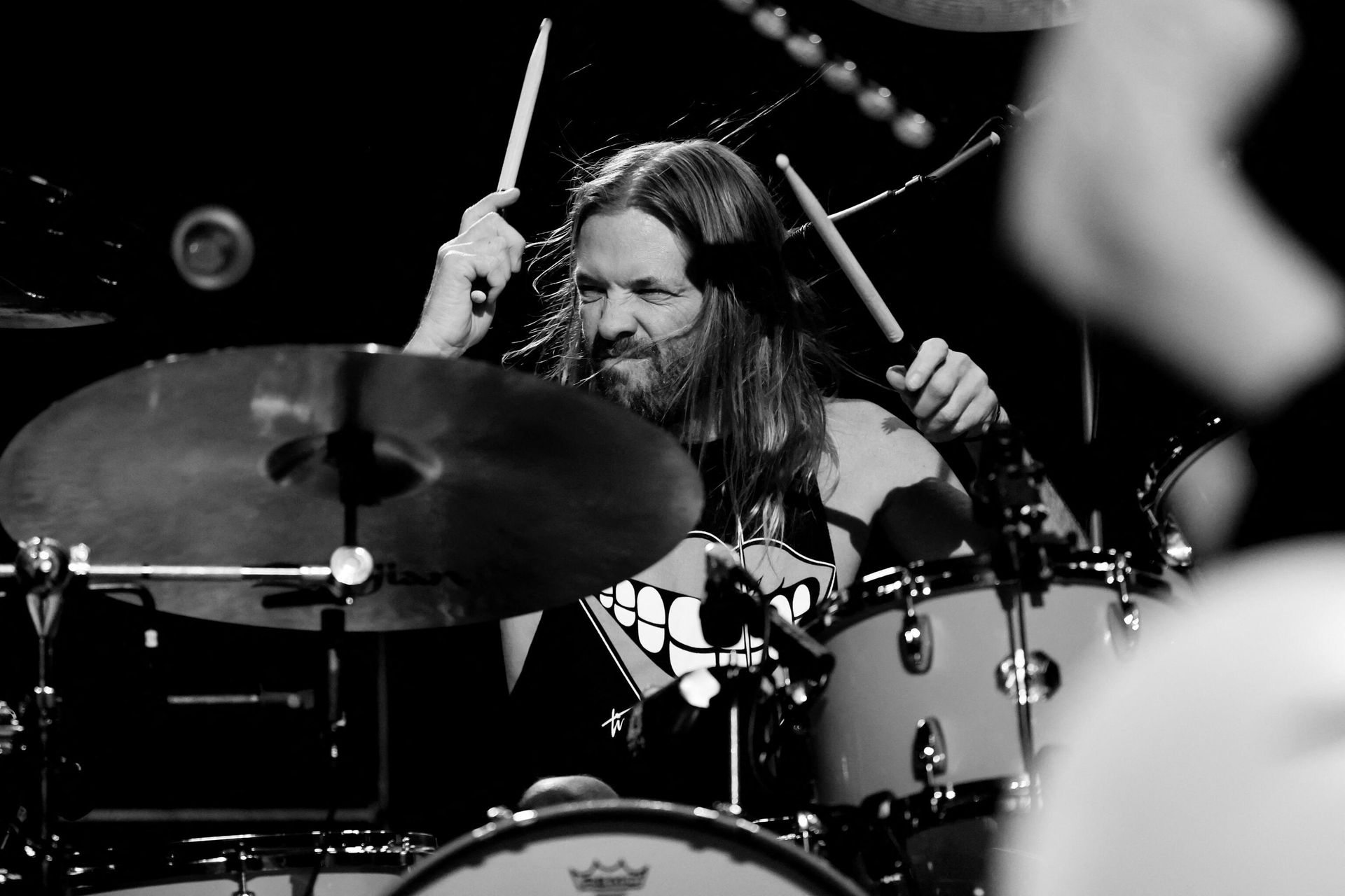 Taylor Hawkins of Foo Fighters performs onstage at the after party for the Los Angeles premiere of Studio 666 at the Fonda Theatre on February 16, 2022 in Hollywood, California. - Sputnik International, 1920, 27.03.2022