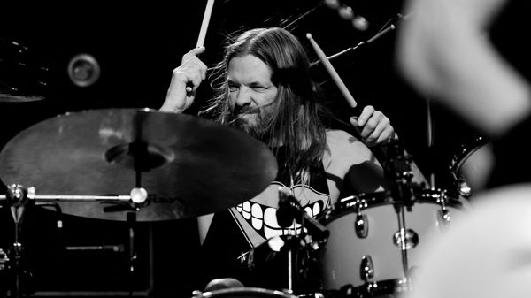 Taylor Hawkins of Foo Fighters performs onstage at the after party for the Los Angeles premiere of Studio 666 at the Fonda Theatre on February 16, 2022 in Hollywood, California. - Sputnik International