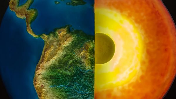 Planet earth center core - Sputnik International