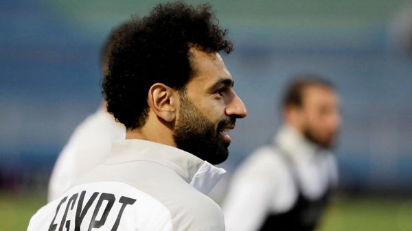 Soccer Football - World Cup - Africa Qualifiers - Egypt Training - 30 June Stadium, Cairo, Egypt - March 24, 2022 Egypt's Mohamed Salah during training - Sputnik International