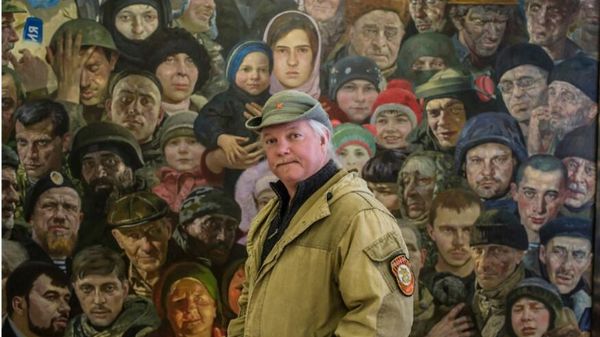 Russell Bentley, a volunteer fighter and blogger from the US in Donetsk People's Republic - Sputnik International