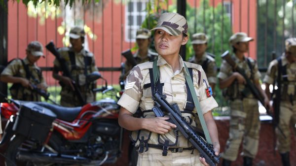 Nagaland police personnel  (File) - Sputnik International