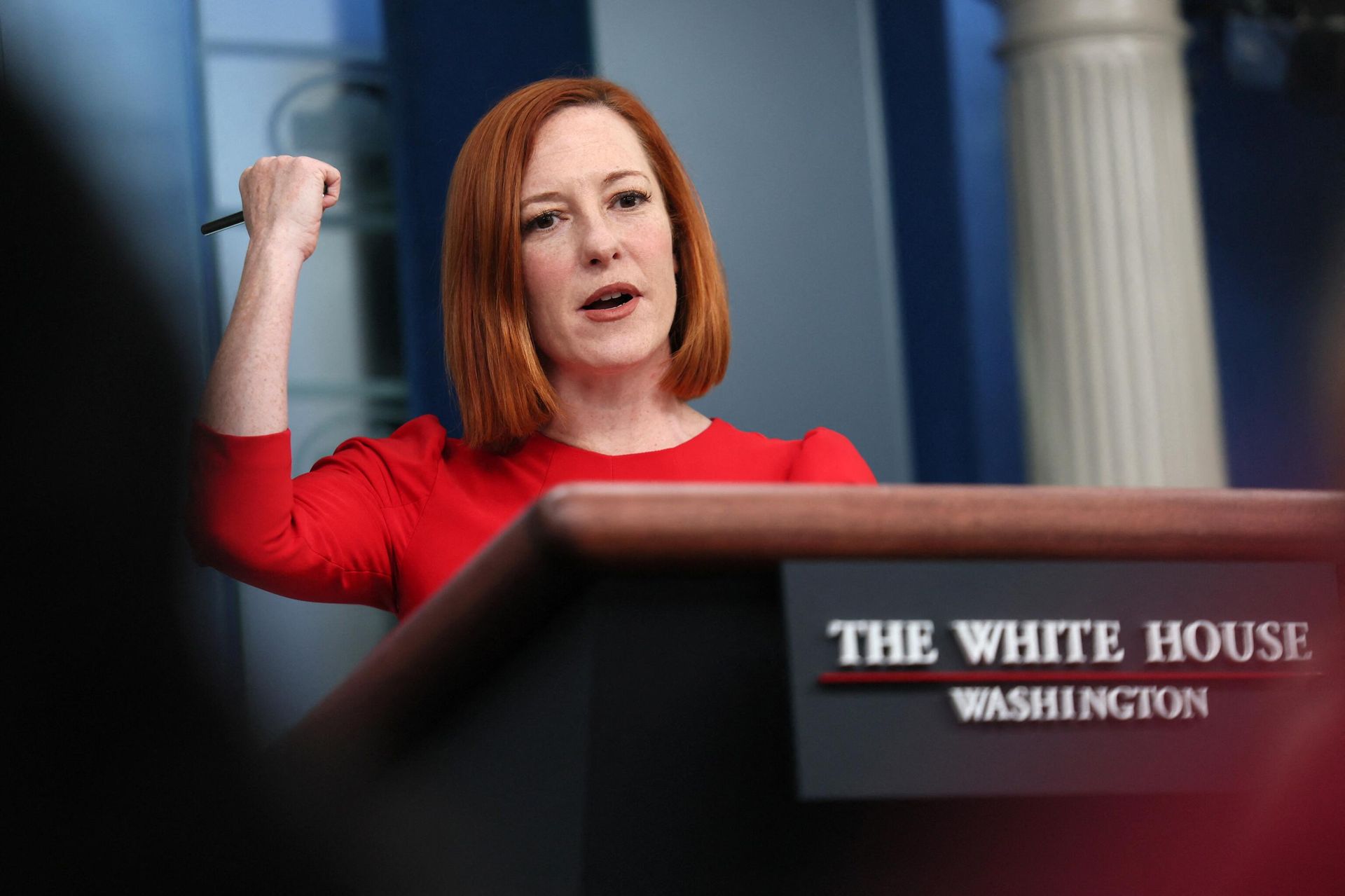Press Secretary Jen Psaki holds a media briefing at the White House in Washington, U.S., March 3, 2022. - Sputnik International, 1920, 13.04.2022