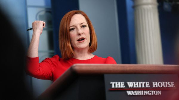 Press Secretary Jen Psaki holds a media briefing at the White House in Washington, U.S., March 3, 2022. - Sputnik International