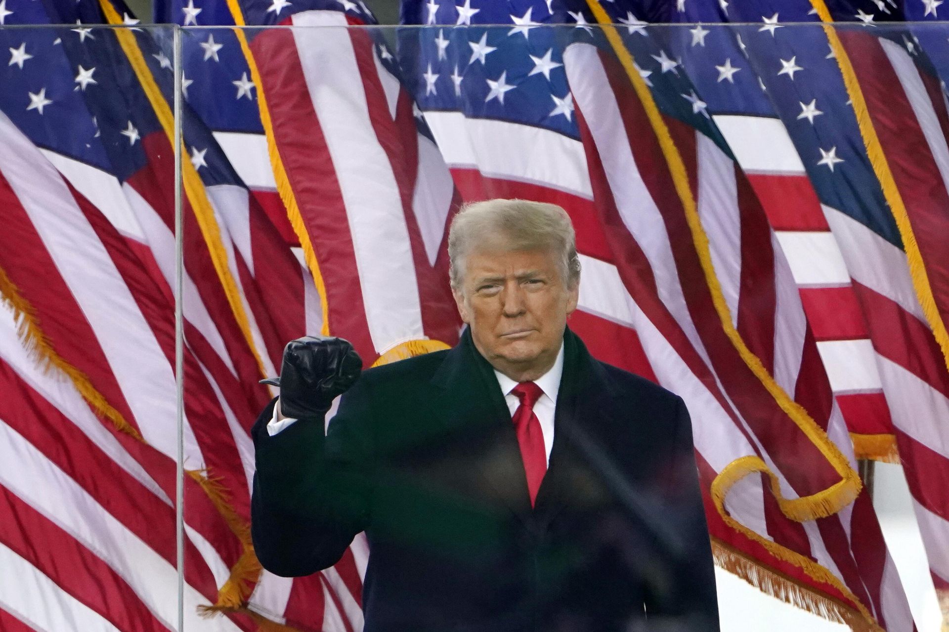 Then-President Donald Trump gestures as he arrives to speak at a rally in Washington, on Jan. 6, 2021.  - Sputnik International, 1920, 28.06.2022