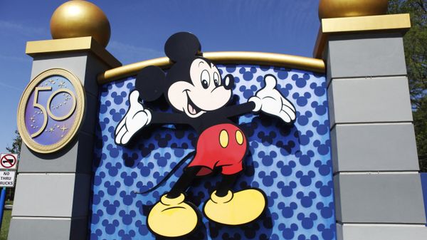 A view of the entrance of Walt Disney World on March 22, 2022 in Orlando, Florida. Employees are staging a company-wide walkout today to protest Walt Disney Co.'s response to controversial legislation passed in Florida known as the “Don’t Say Gay” bill.  - Sputnik International