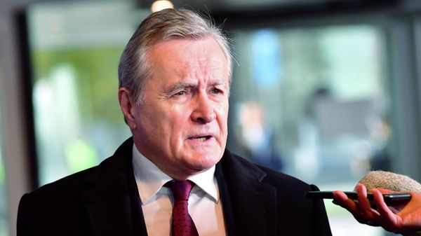 Poland's Deputy Prime Minister and Minister of Culture Piotr Glinski gives a statement as he arrives to attend the Malmo International Forum on Holocaust Remembrance and Combating Antisemitism, in Malmo, Sweden, on October 13, 2021 - Sputnik International