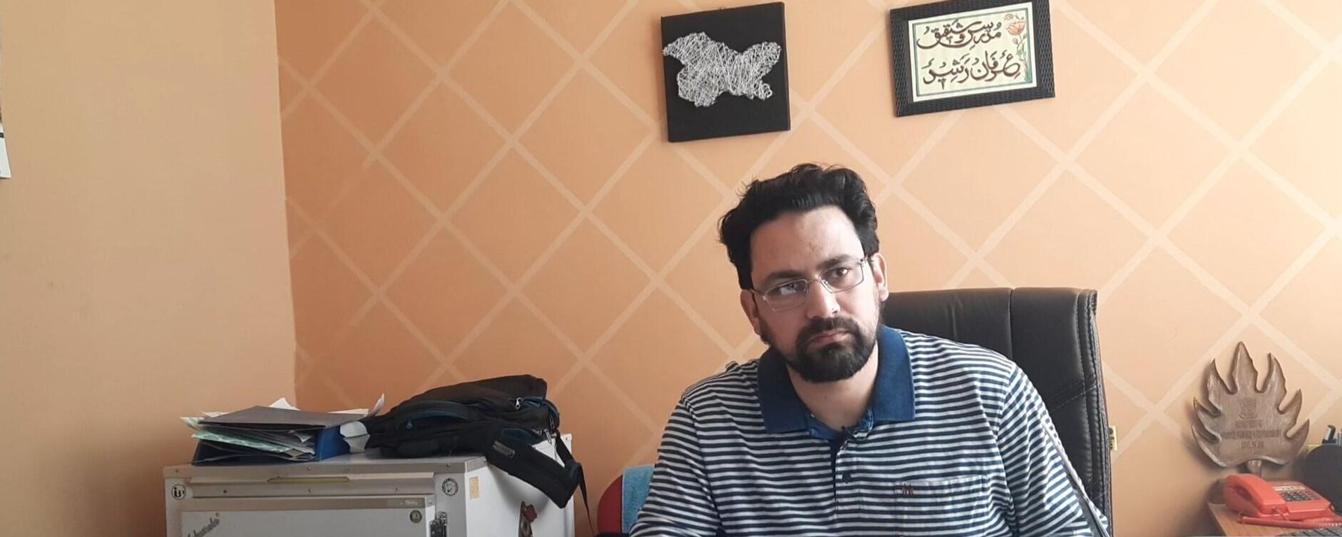 Dr Irfan Rashid is a Kashmir-based glaciologist who heads the Department of Geoinformatics in the University of Kashmir. - Sputnik International, 1920, 07.04.2022