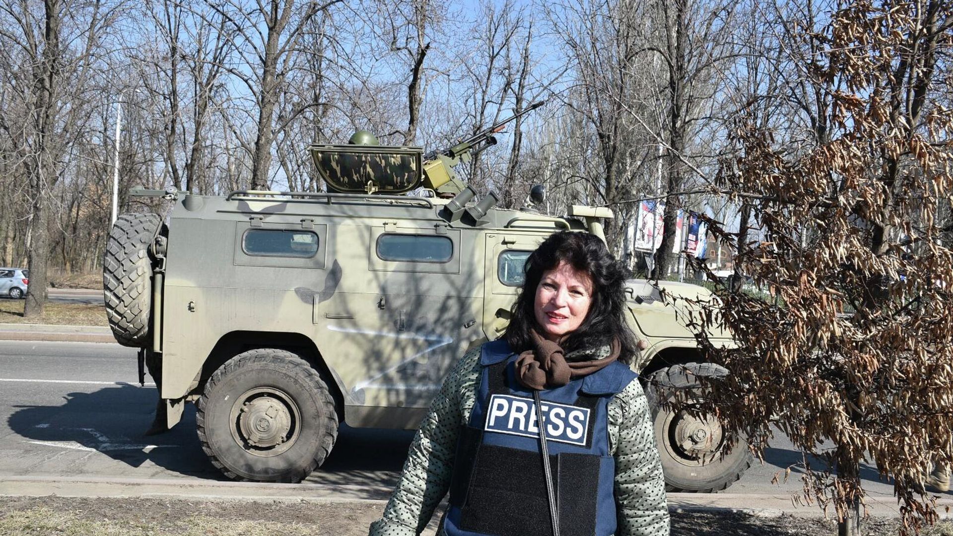 Dutch journalist Sonja van den Ende in Donbass Dutch journalist Sonja van den Ende in Donbass - Sputnik International, 1920, 08.04.2022