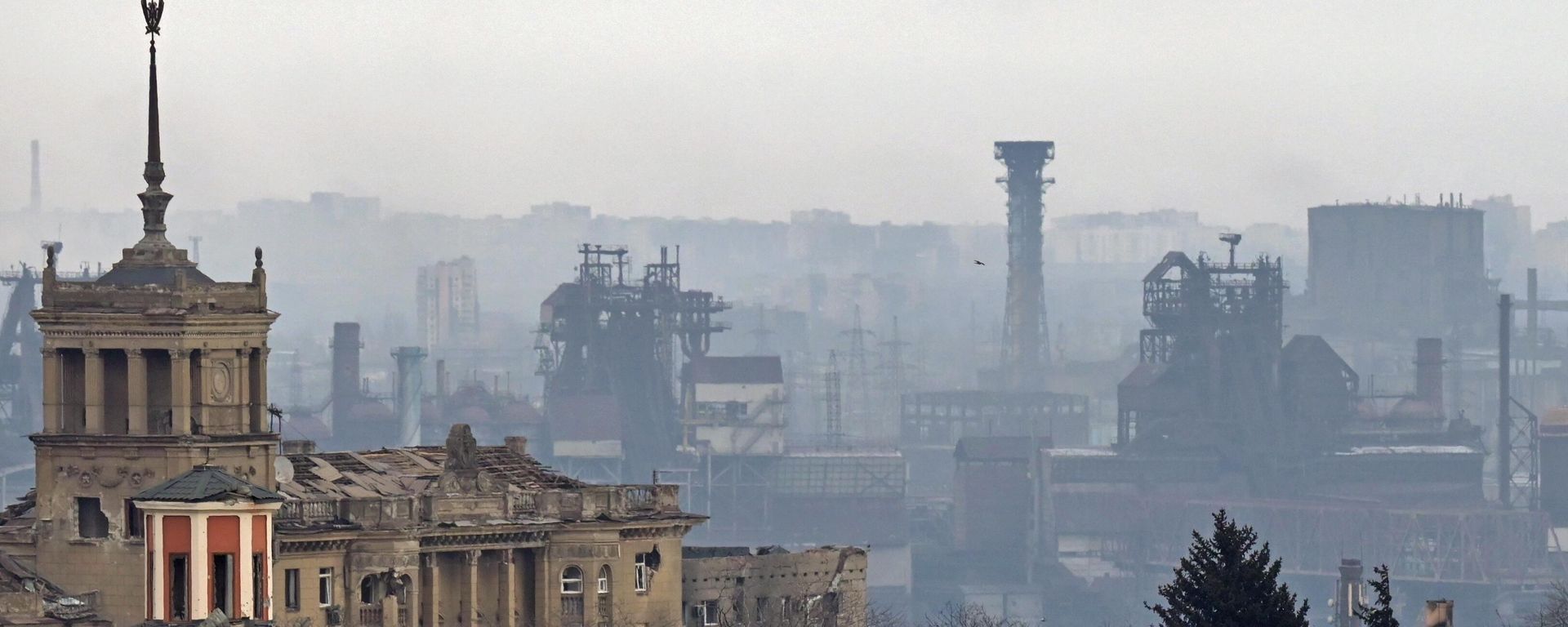 View of Mariupol after heavy fighting for the city. 3 April, 2022. - Sputnik International, 1920, 08.04.2022