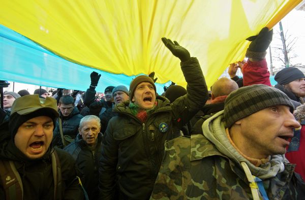 November 29-30 2013: The First Dispersal of the EuromaidanOn the night of 30 November 2013, security forces begin to disperse protesters in the centre of Kiev. 35 people are injured, including several law enforcement officers. 35 are detained. November 29-30 2013: The First Dispersal of the EuromaidanOn the night of 30 November 2013, security forces begin to disperse protesters in the centre of Kiev. 35 people are injured, including several law enforcement officers. 35 are detained. - Sputnik International