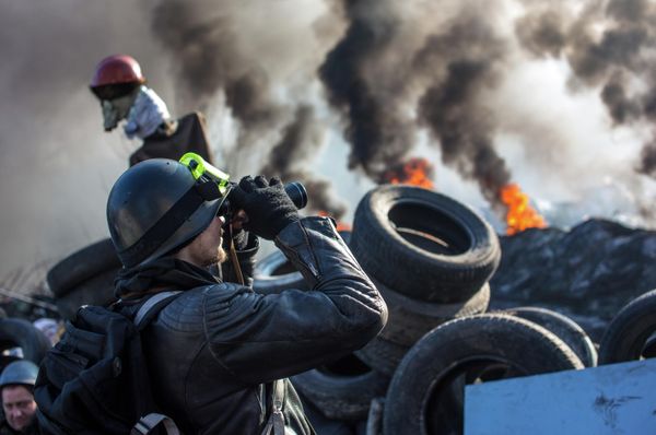 23 January: Opposition leaders say they’ve agreed with authorities on a truce, but protesters reject its terms and erect new barricades.23 January 2014: Arseniy Yatsenyuk, Vitali Klitschko, and Oleh Tyahnybok announce that they have reached an agreement with authorities on a cessation of hostilities. The security services release protesters jailed in the course of the unrest. In return, the protesters are obliged to dismantle their tent cities and deblockade the government quarter of Kiev. Protesters reject these terms and set up new barricades. Kiev is overcome by mass unrest, fresh fighting with police ensues. 23 January: Opposition leaders say they’ve agreed with authorities on a truce, but protesters reject its terms and erect new barricades.23 January 2014: Arseniy Yatsenyuk, Vitali Klitschko, and Oleh Tyahnybok announce that they have reached an agreement with authorities on a cessation of hostilities. The security services release protesters jailed in the course of the unrest. In return, the protesters are obliged to dismantle their tent cities and deblockade the government quarter of Kiev. Protesters reject these terms and set up new barricades. Kiev is overcome by mass unrest, fresh fighting with police ensues. - Sputnik International