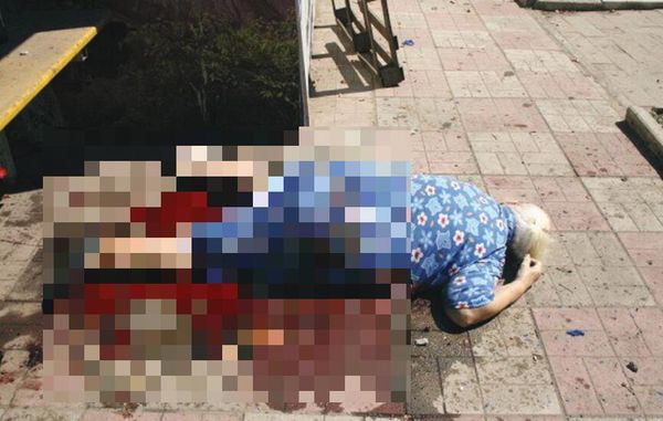 End of July 2014, Yubileynoye village in the Lugansk region. An elderly woman was killed as a result of UAF artillery shelling. - Sputnik International