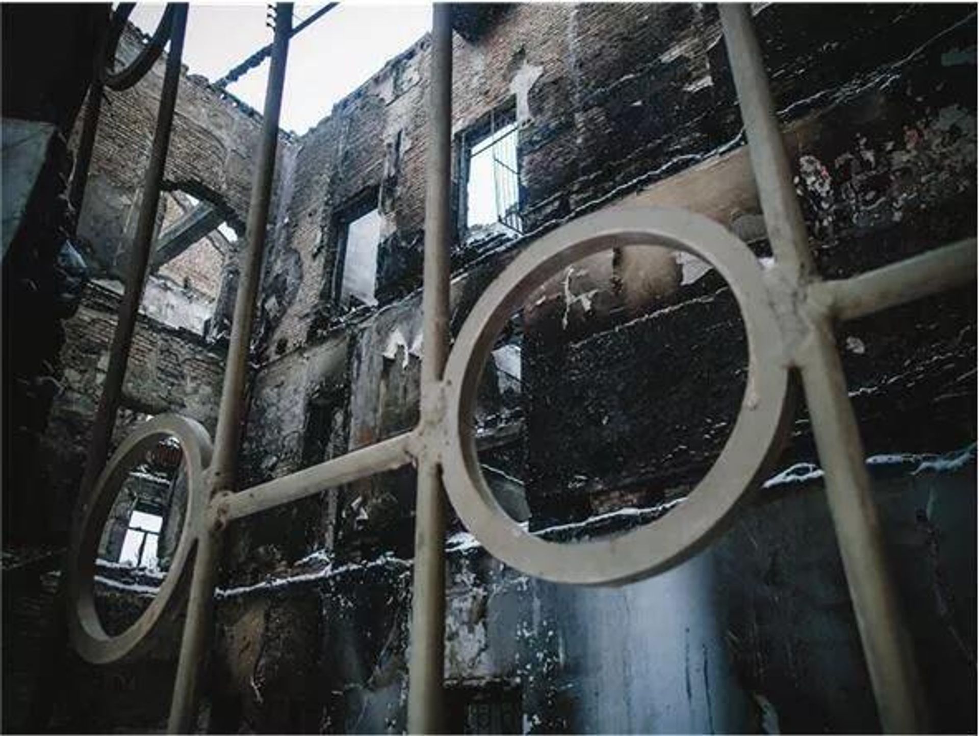 Lugansk School No. 7, December 2014. Author’s photo - Sputnik International, 1920, 10.04.2022