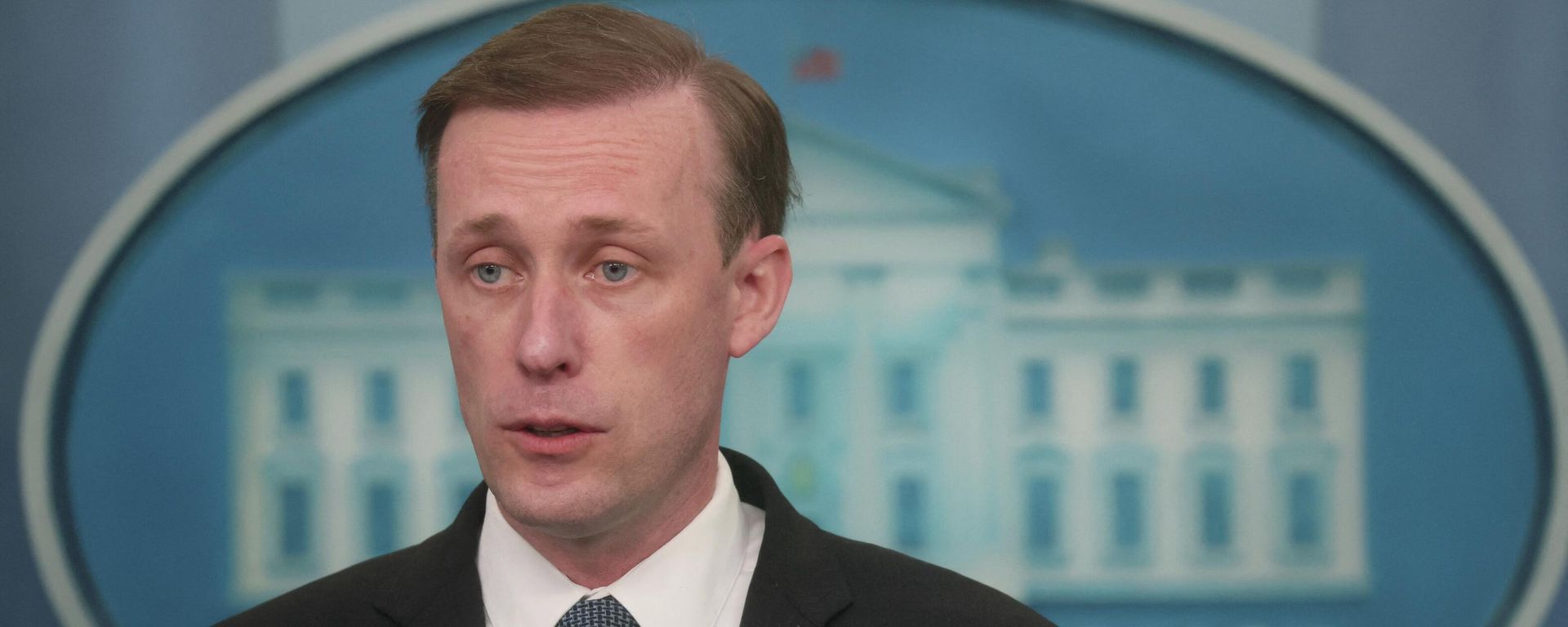 U.S. National Security Advisor Jake Sullivan speaks to the media about the war in Ukraine and other topics at the White House in Washington, U.S., March 22, 2022. - Sputnik International, 1920, 11.04.2022