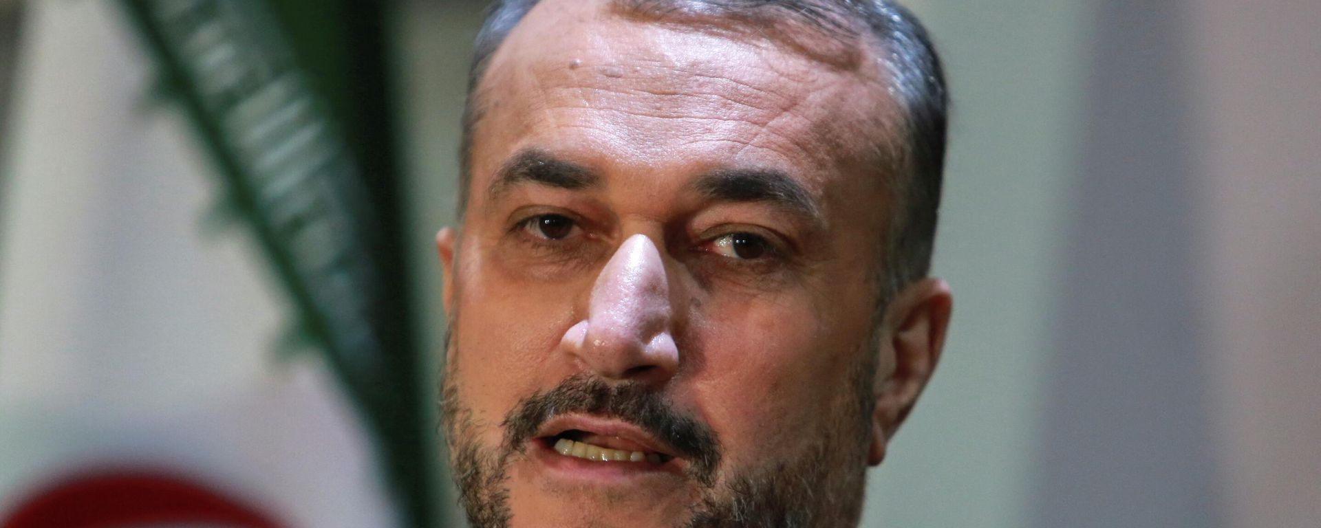 Iranian Foreign Minister Hossein Amir-Abdollahian speaks during a news conference with Lebanese Foreign Minister Abdallah Bou Habib in Beirut, Lebanon March 24, 2022.  - Sputnik International, 1920, 11.04.2022