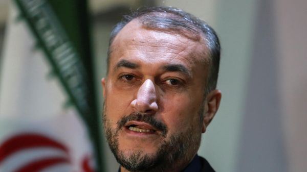 Iranian Foreign Minister Hossein Amir-Abdollahian speaks during a news conference with Lebanese Foreign Minister Abdallah Bou Habib in Beirut, Lebanon March 24, 2022.  - Sputnik International