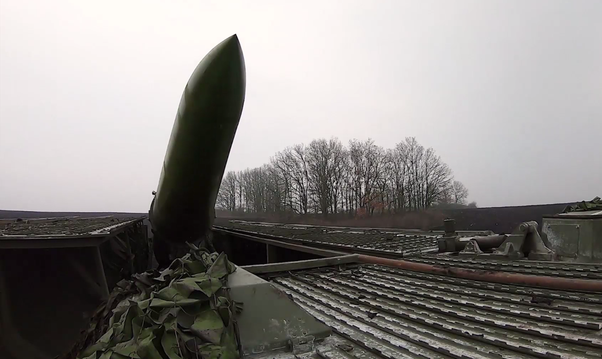 Footage released by the Russian MoD showing Iskander operational-tactical missile systems during the special military operation in Ukraine - Sputnik International, 1920, 05.06.2023