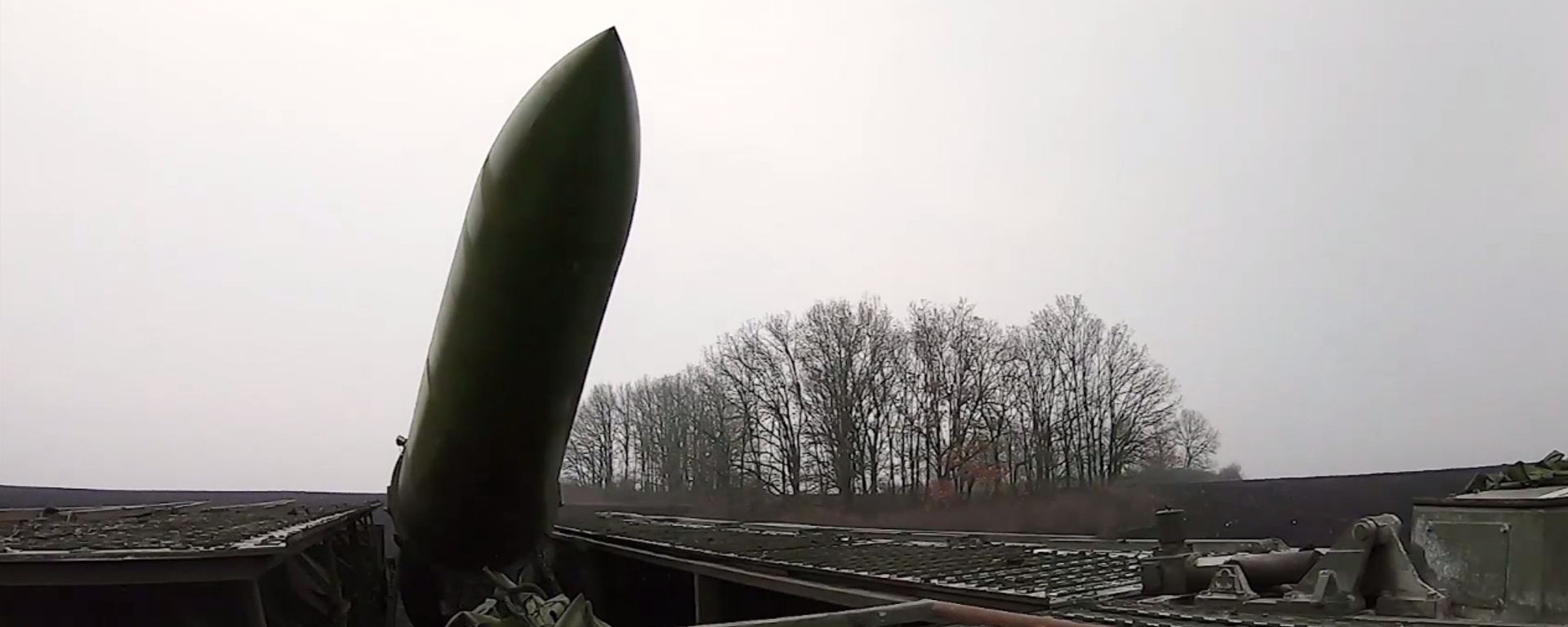 Footage released by the Russian MoD showing Iskander operational-tactical missile systems during the special military operation in Ukraine - Sputnik International, 1920, 25.04.2022