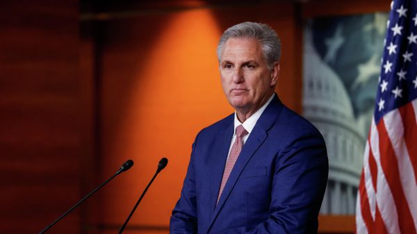 U.S. House Minority Leader Kevin McCarthy (R-CA) holds his weekly news conference on Capitol Hill in Washington, U.S. January 13, 2022 - Sputnik International