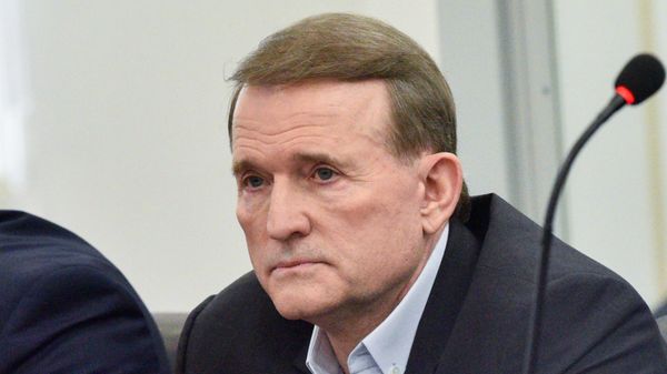 Viktor Medvedchuk, the leader of the Ukrainian party Opposition Platform — For Life - Sputnik International