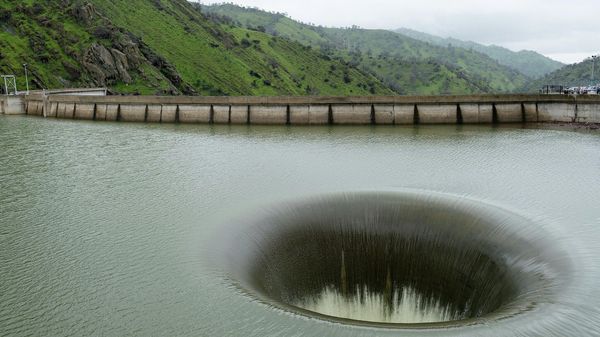 Monticello Dam spillway, Lake Berryessa - Sputnik International