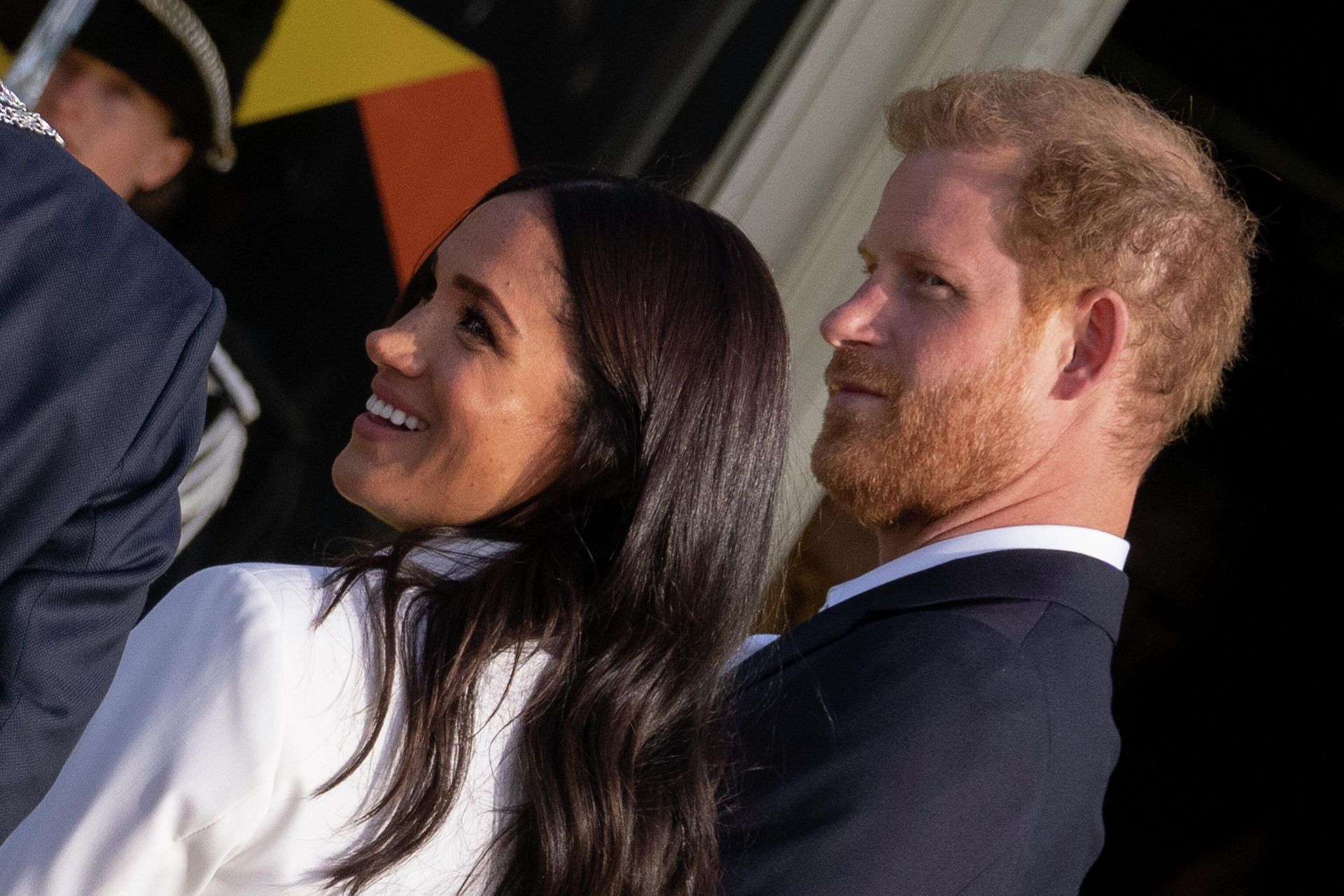 Prince Harry and Meghan Markle, Duke and Duchess of Sussex, arrive at the Invictus Games venue in The Hague, Netherlands, Friday, April 15, 2022. Prince Harry and Meghan Markle, Duke and Duchess of Sussex, arrive at the Invictus Games venue in The Hague, Netherlands, Friday, April 15, 2022. - Sputnik International, 1920, 23.04.2022