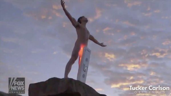 A screenshot from Tucker Carlson's new documentary The End of Men - Sputnik International